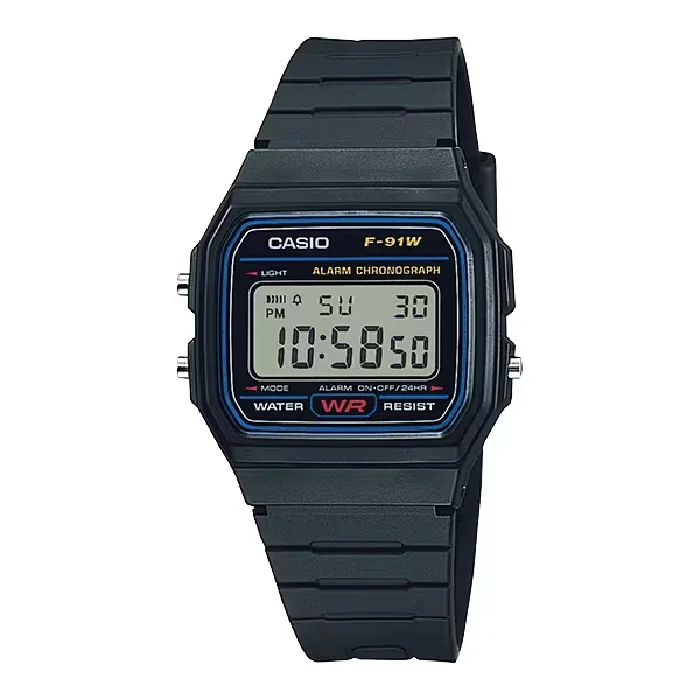 ساعت کاسیو وینتیج مدل F-91W-1DG